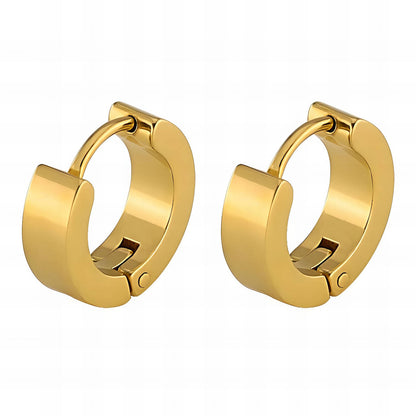 18K gold plated Stainless steel earrings, Mashalla