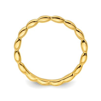 18K gold plated Stainless steel finger ring, Mashalla