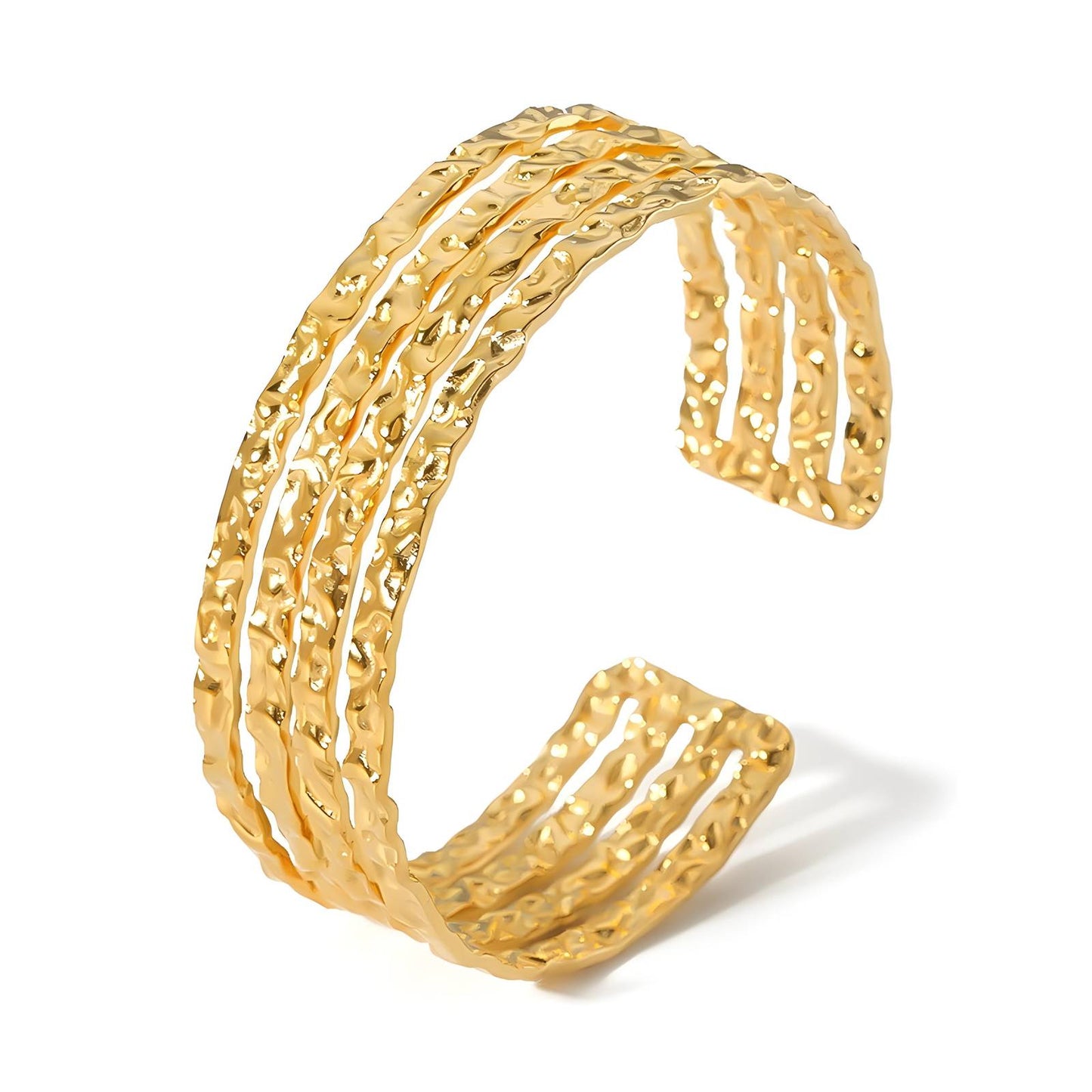 18K gold plated Stainless steel bracelet, Mashalla