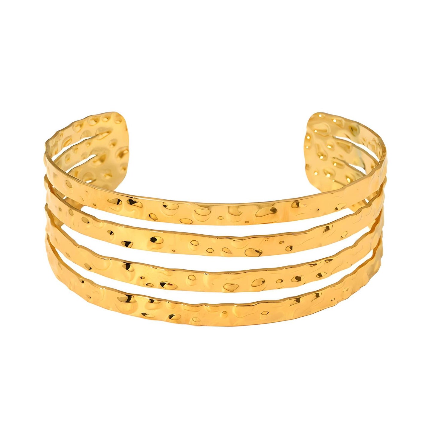 18K gold plated Stainless steel bracelet, Mashalla