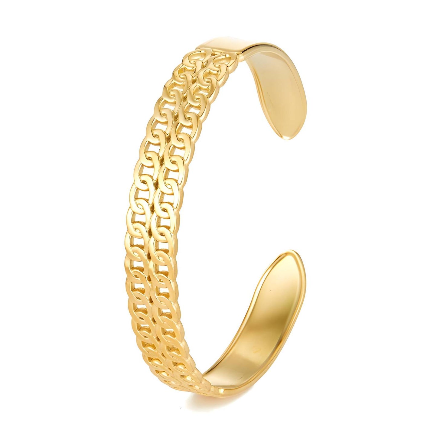 18K gold plated Stainless steel bracelet, Mashalla