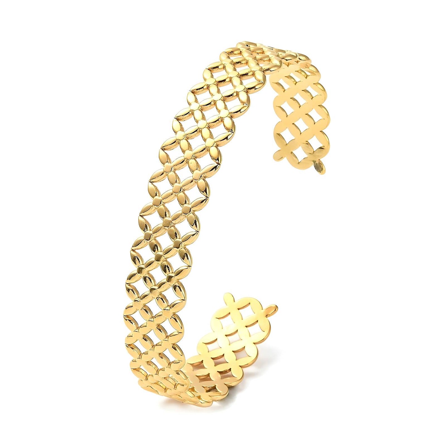 18K gold plated Stainless steel bracelet, Mashalla