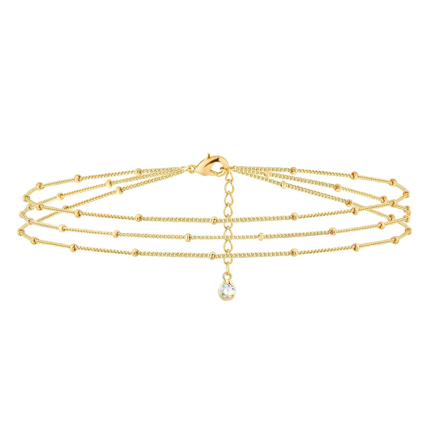 18K gold plated Stainless steel bracelet, Mashalla