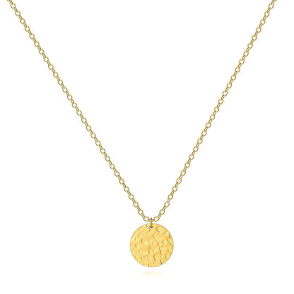 18K gold plated Stainless steel necklace, Mashalla