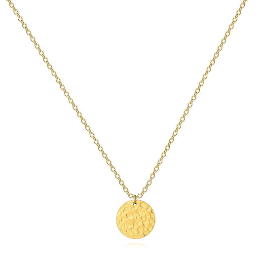 18K gold plated Stainless steel necklace, Mashalla