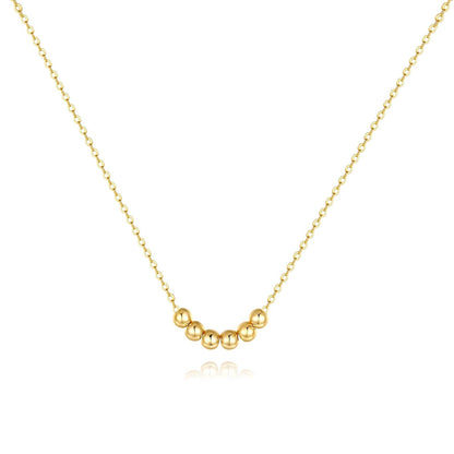 18K gold plated Stainless steel necklace, Mashalla