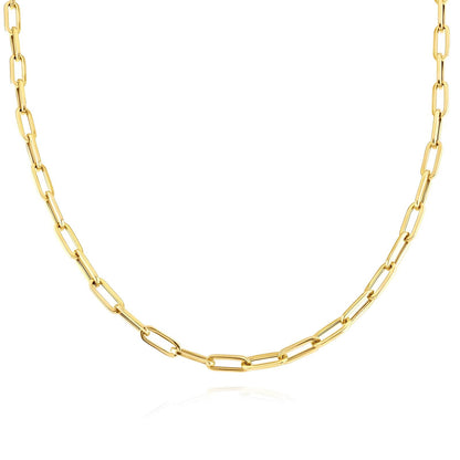 18K gold plated Stainless steel necklace, Mashalla