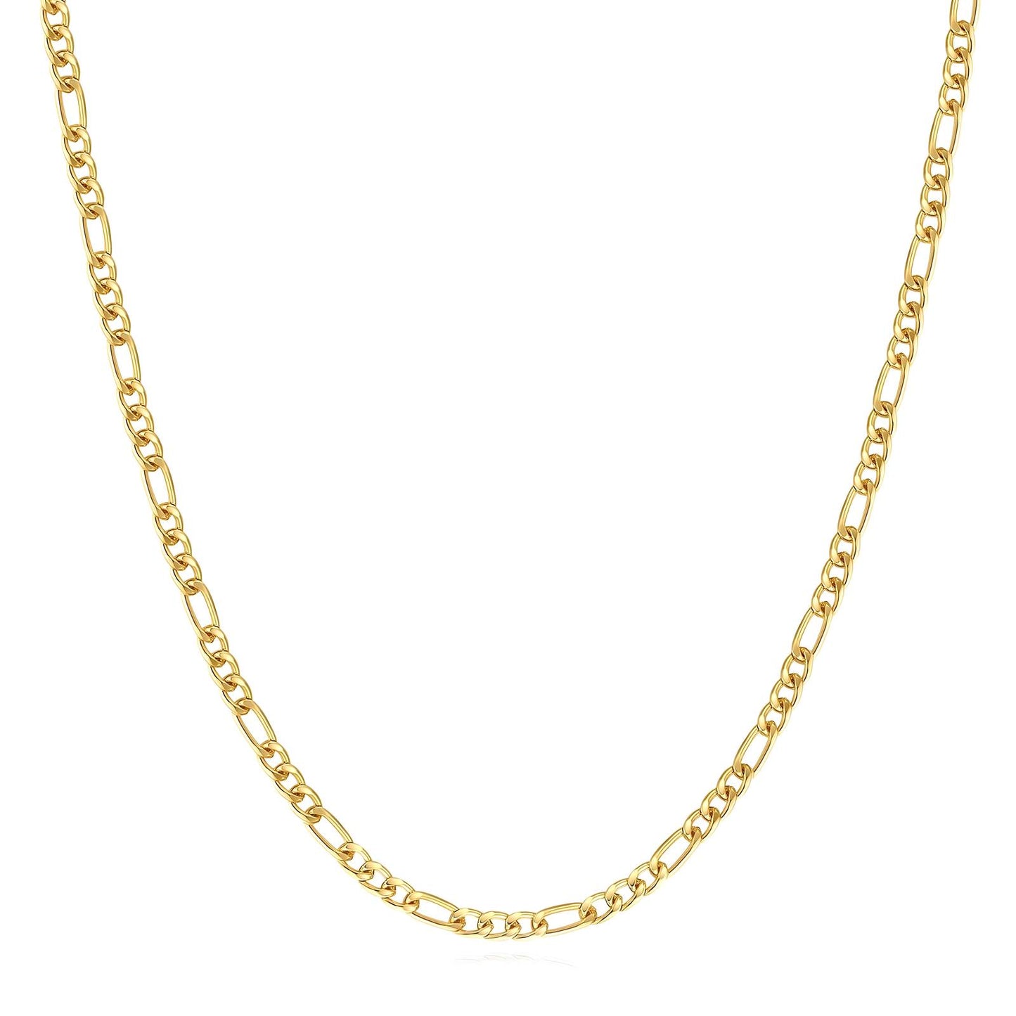 18K gold plated Stainless steel necklace, Mashalla