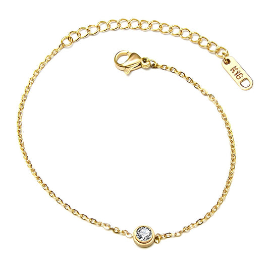 18K gold plated Stainless steel bracelet, Mashalla