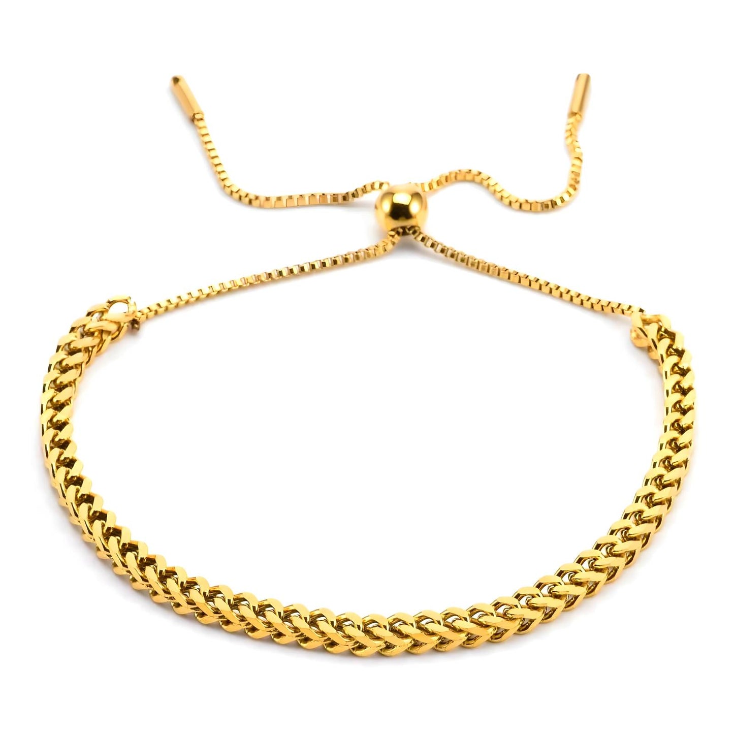 18K gold plated Stainless steel bracelet, Mashalla