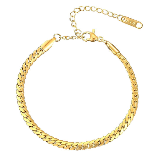 18K gold plated Stainless steel bracelet, Mashalla