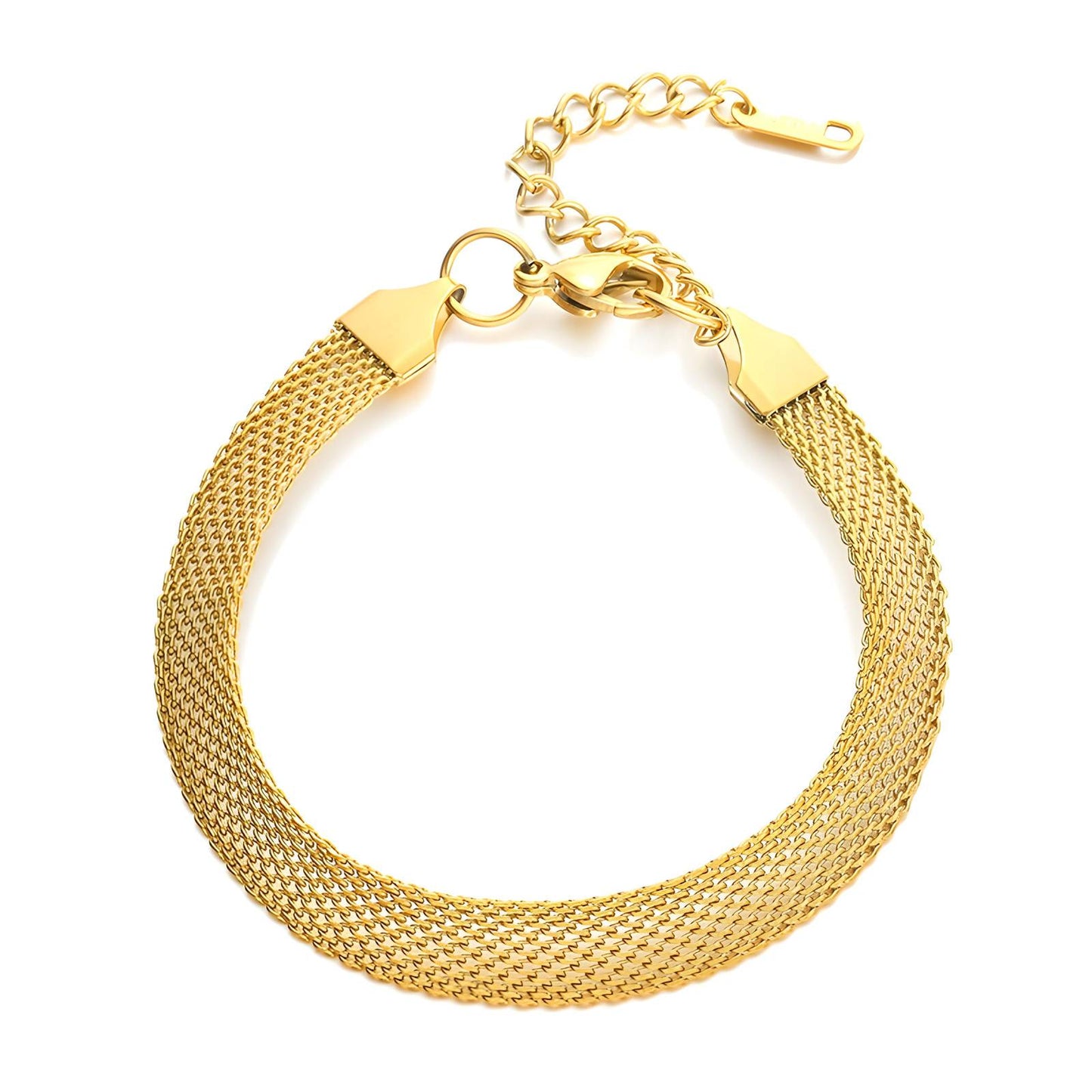 18K gold plated Stainless steel bracelet, Mashalla