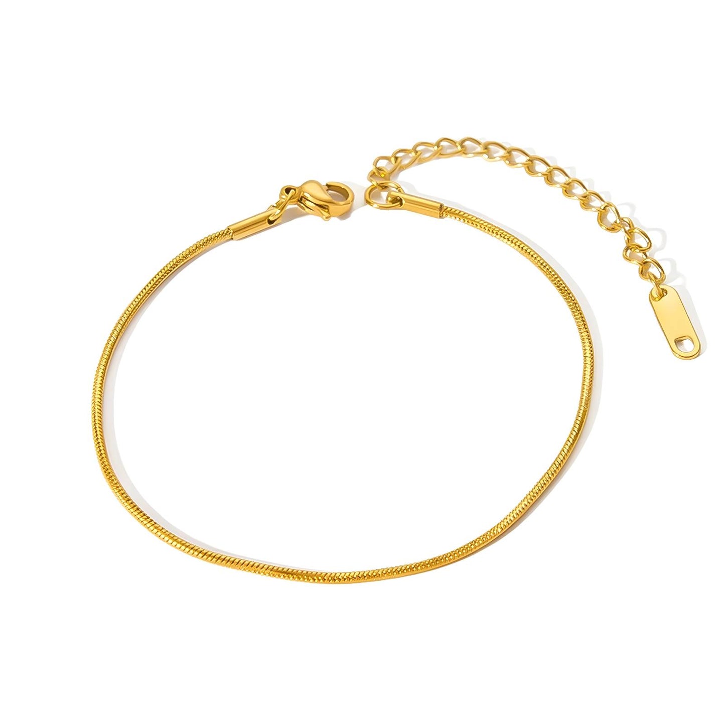 18K gold plated Stainless steel bracelet, Mashalla