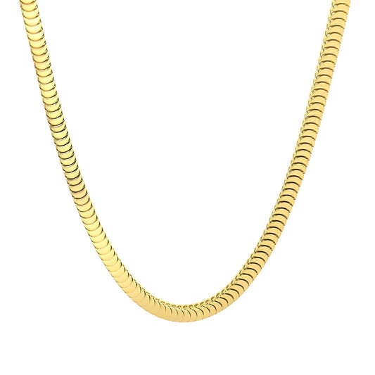 18K gold plated Stainless steel necklace, Mashalla