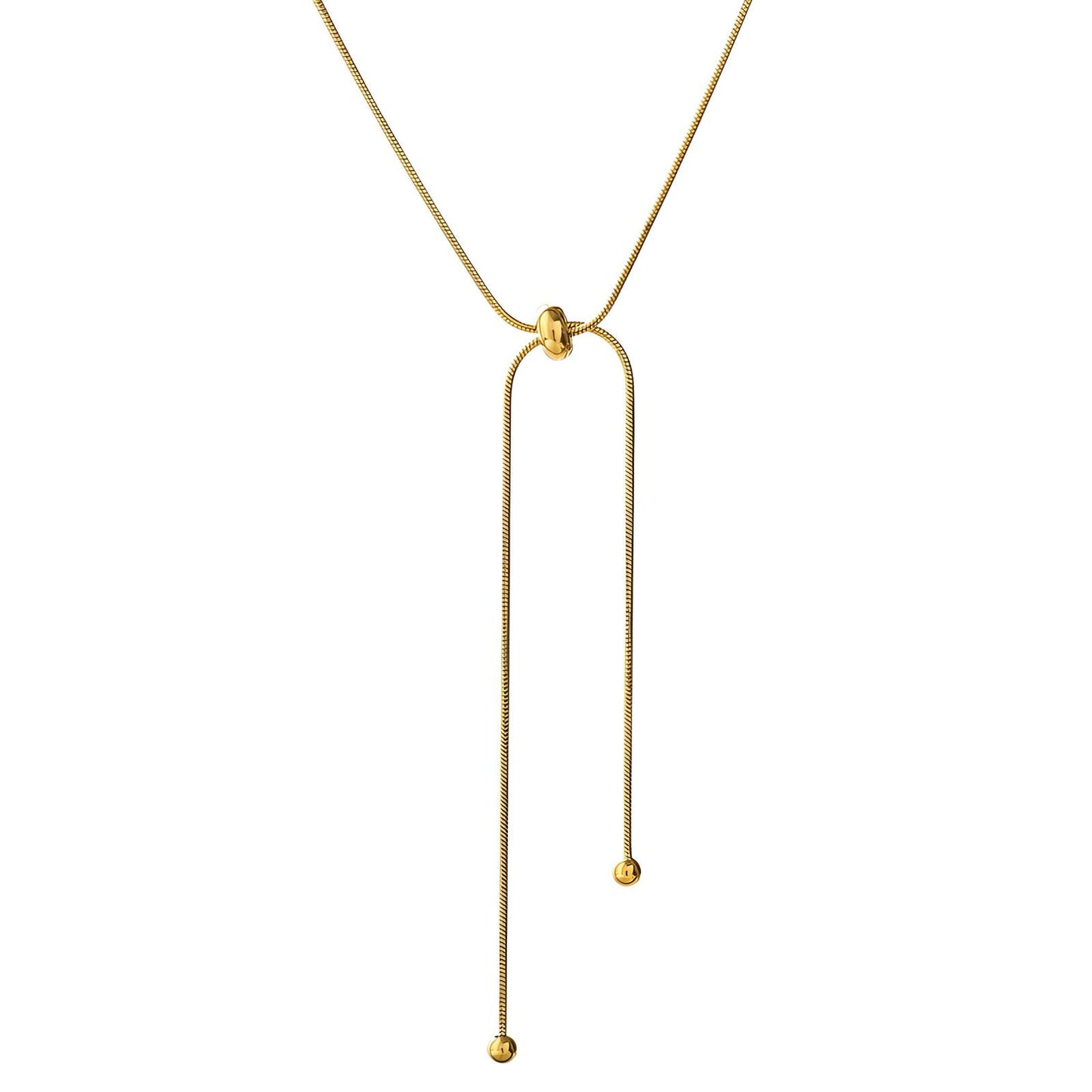 18K gold plated Stainless steel necklace, Mashalla