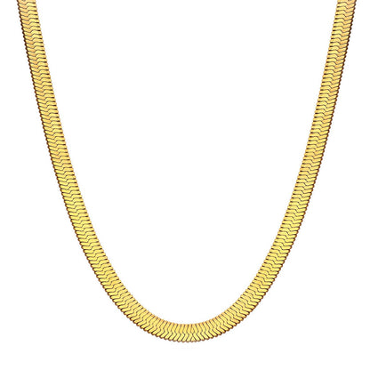 18K gold plated Stainless steel necklace, Mashalla