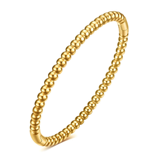 18K gold plated Stainless steel bracelet, Mashalla