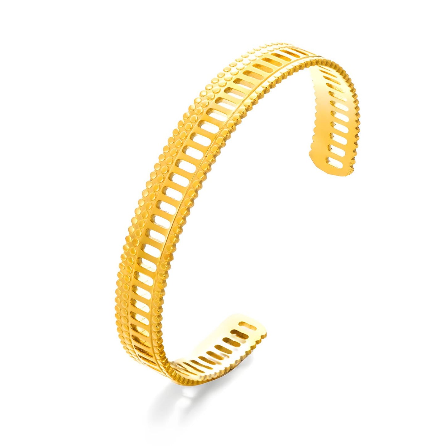 18K gold plated Stainless steel bracelet, Mashalla