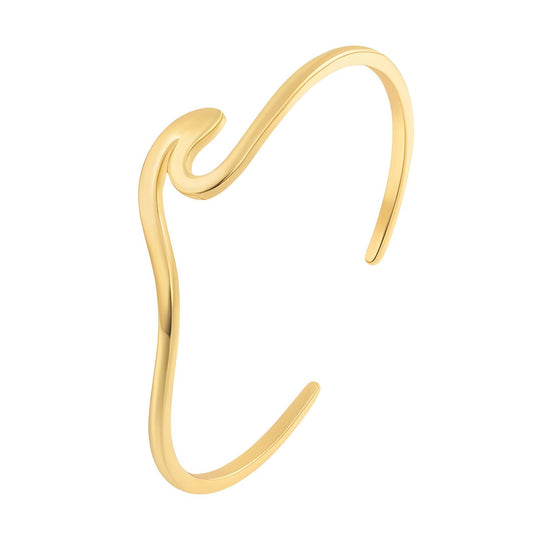 18K gold plated Stainless steel bracelet, Mashalla