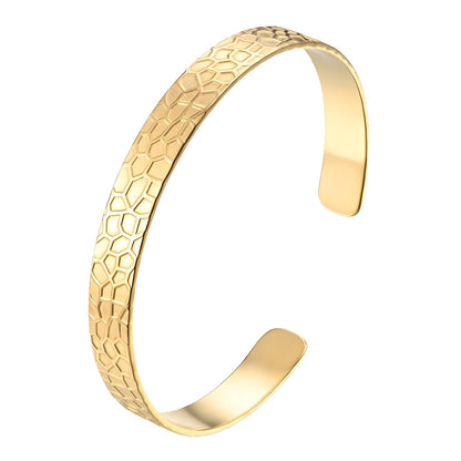 18K gold plated Stainless steel bracelet, Mashalla