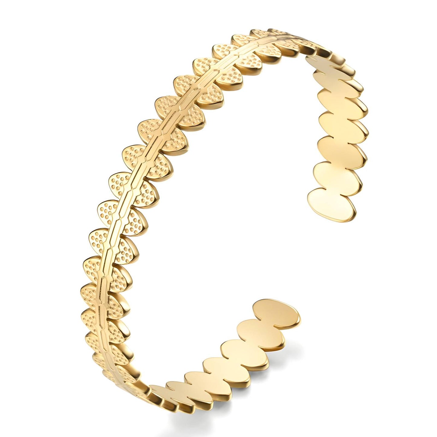 18K gold plated Stainless steel bracelet, Mashalla