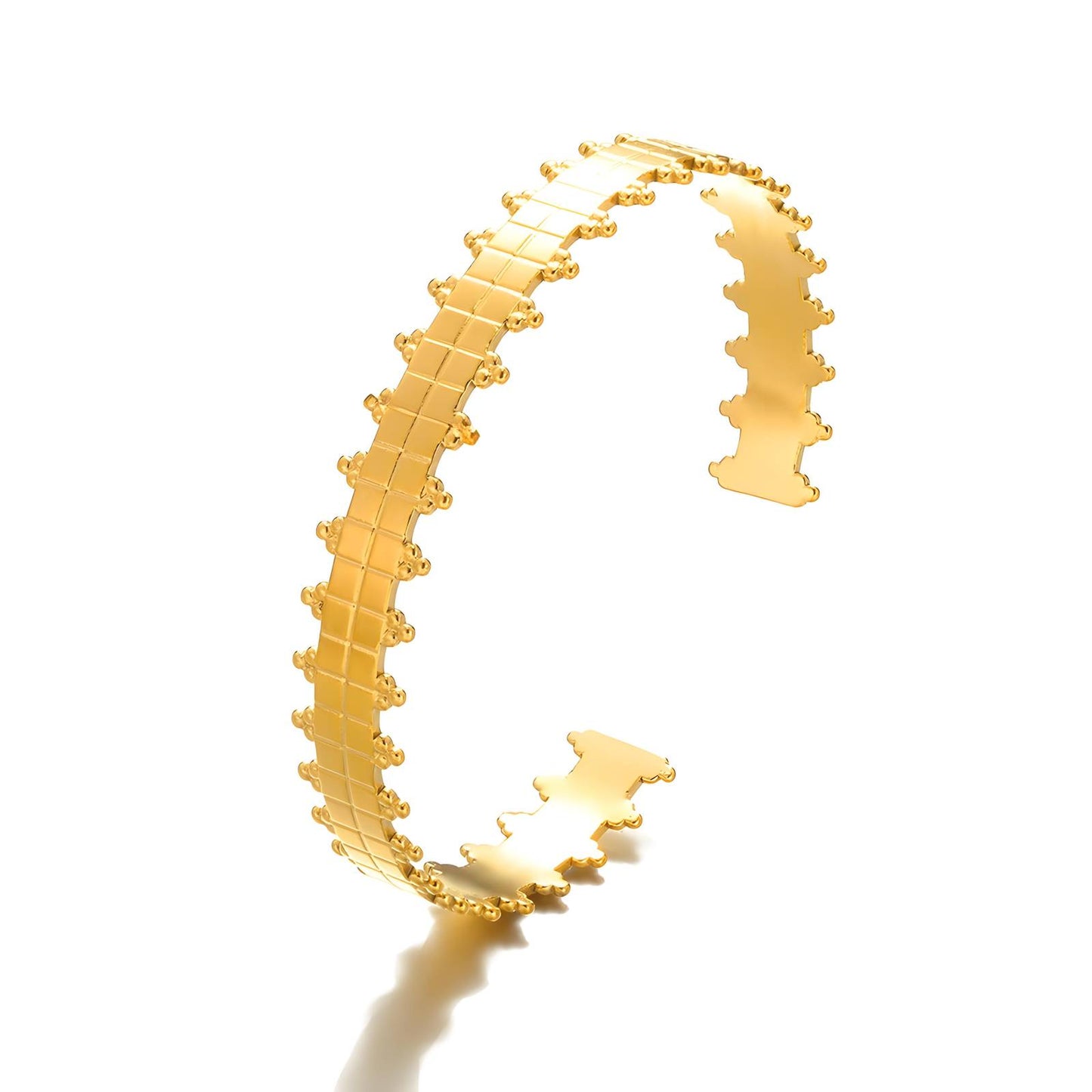 18K gold plated Stainless steel bracelet, Mashalla