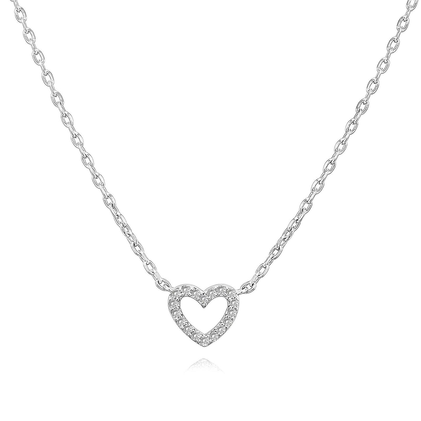 Stainless steel  Hearts necklace, Mashalla