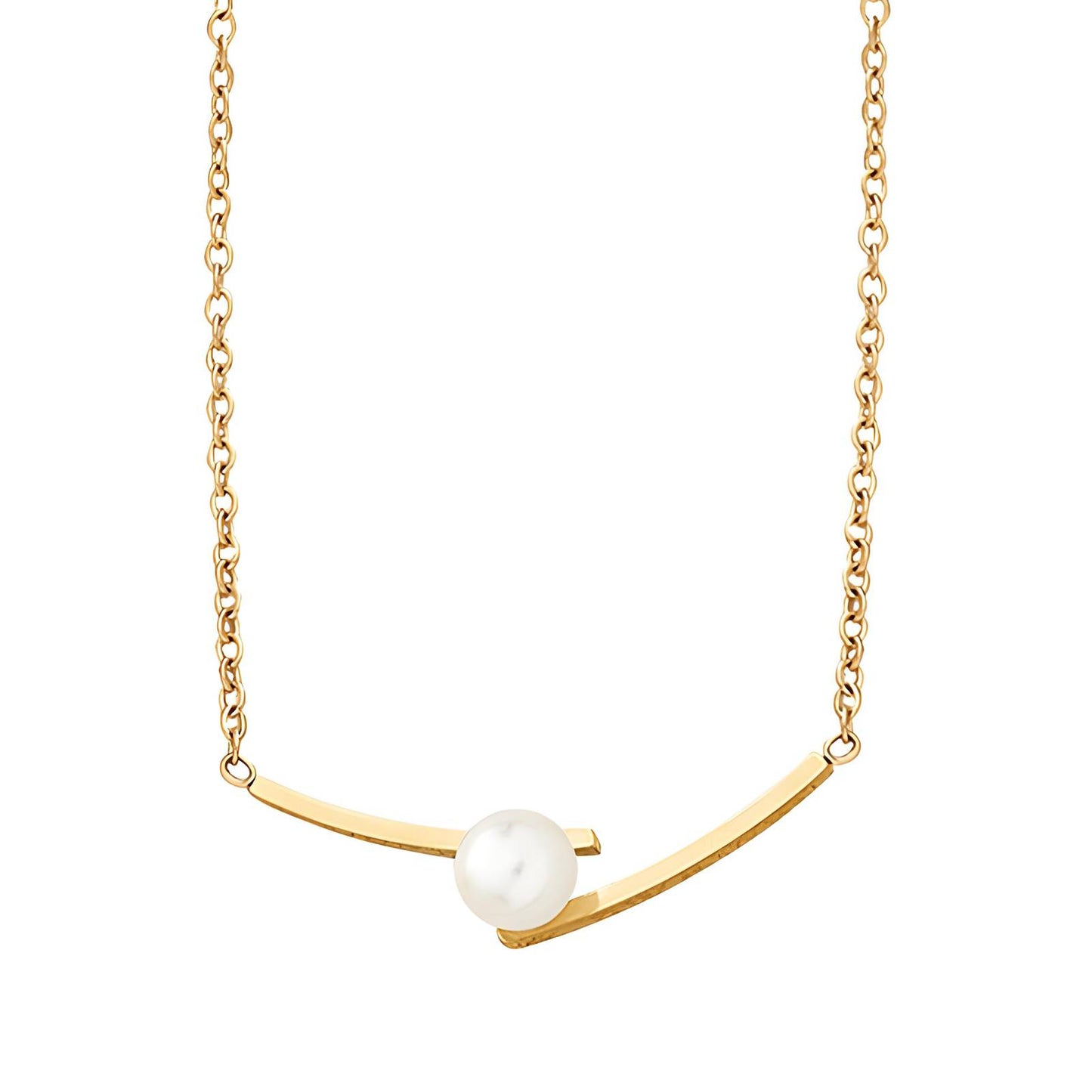 18K gold plated Stainless steel necklace, Mashalla