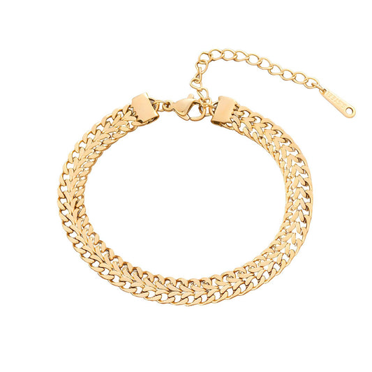 18K gold plated Stainless steel bracelet, Mashalla