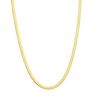 18K gold plated Stainless steel necklace, Mashalla