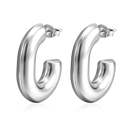 Stainless steel earrings, Mashalla