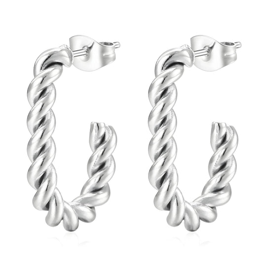 Stainless steel earrings, Mashalla