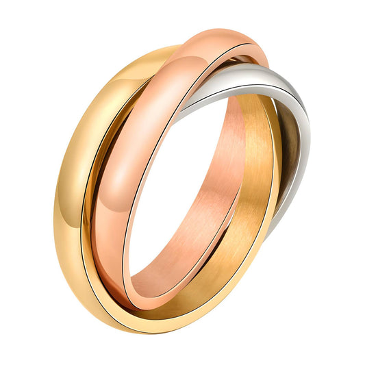 18K gold plated Stainless steel finger ring, Mashalla