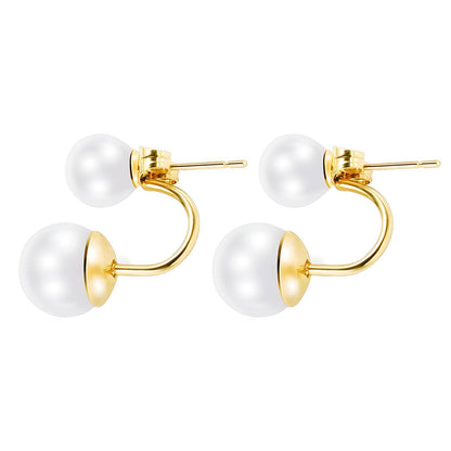 18K gold plated Stainless steel earrings, Mashalla