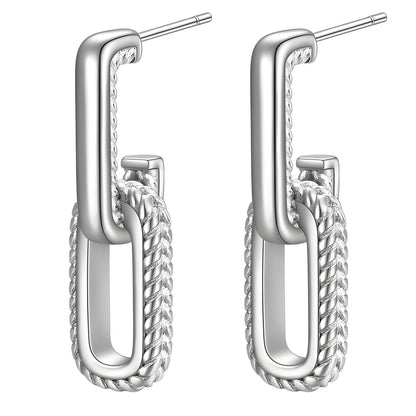 Stainless steel earrings, Mashalla