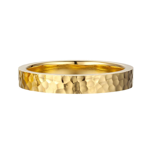 18K gold plated Stainless steel finger ring, Mashalla