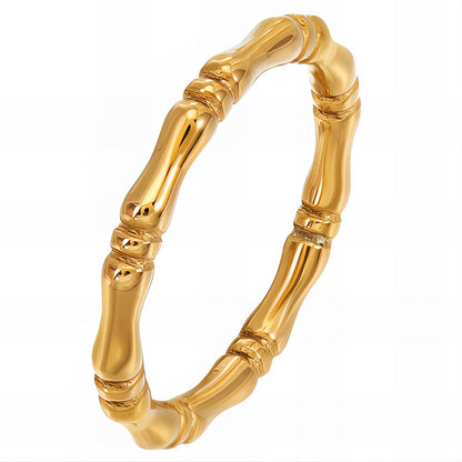 18K gold plated Stainless steel finger ring, Mashalla