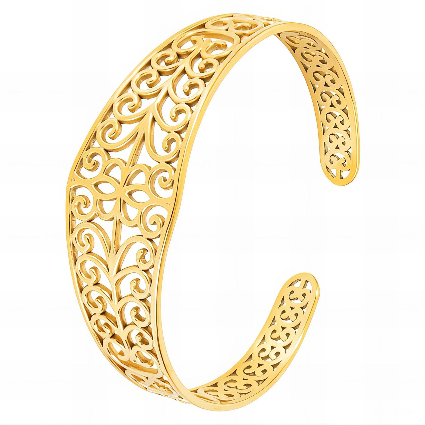 18K gold plated Stainless steel bracelet, Mashalla