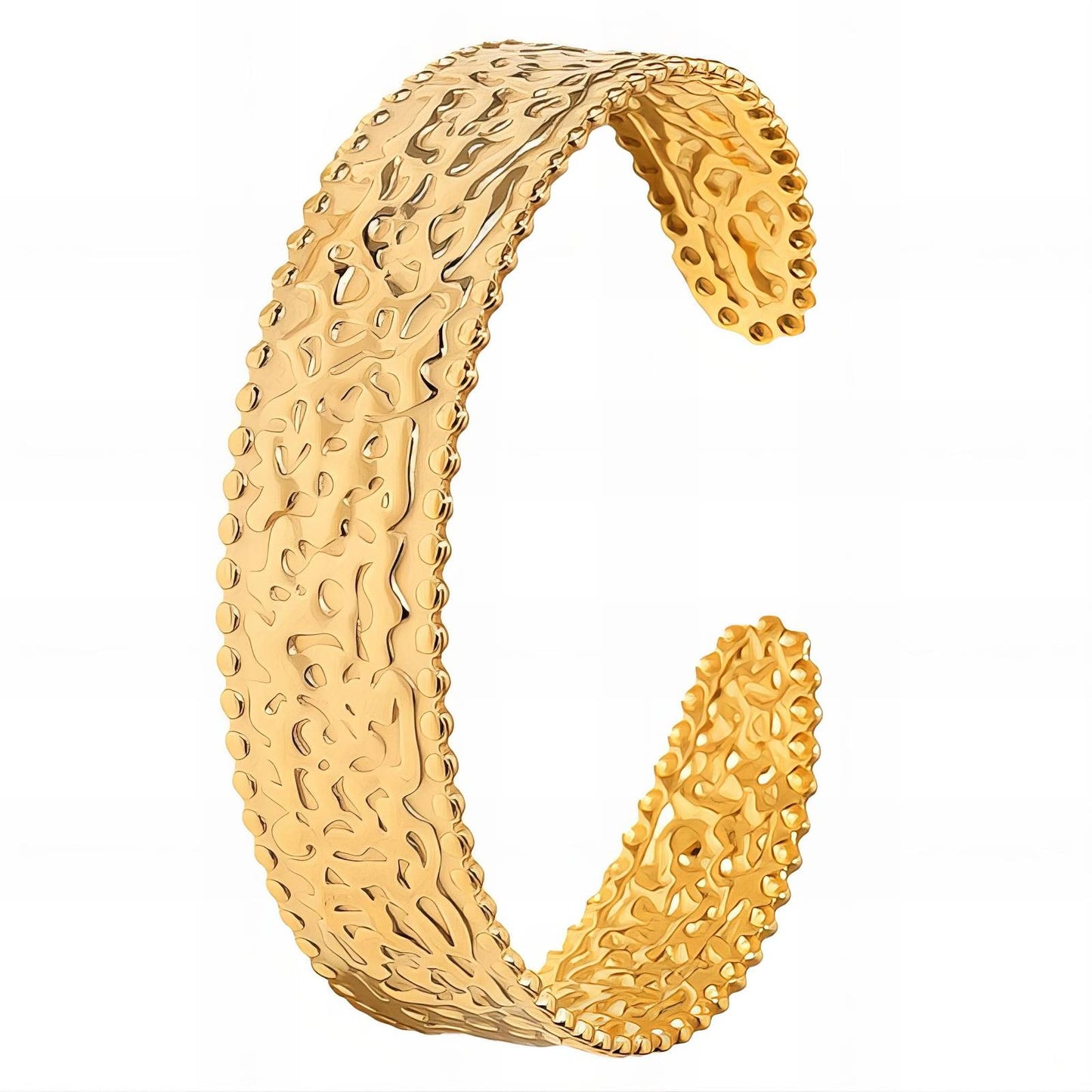 18K gold plated Stainless steel bracelet, Mashalla