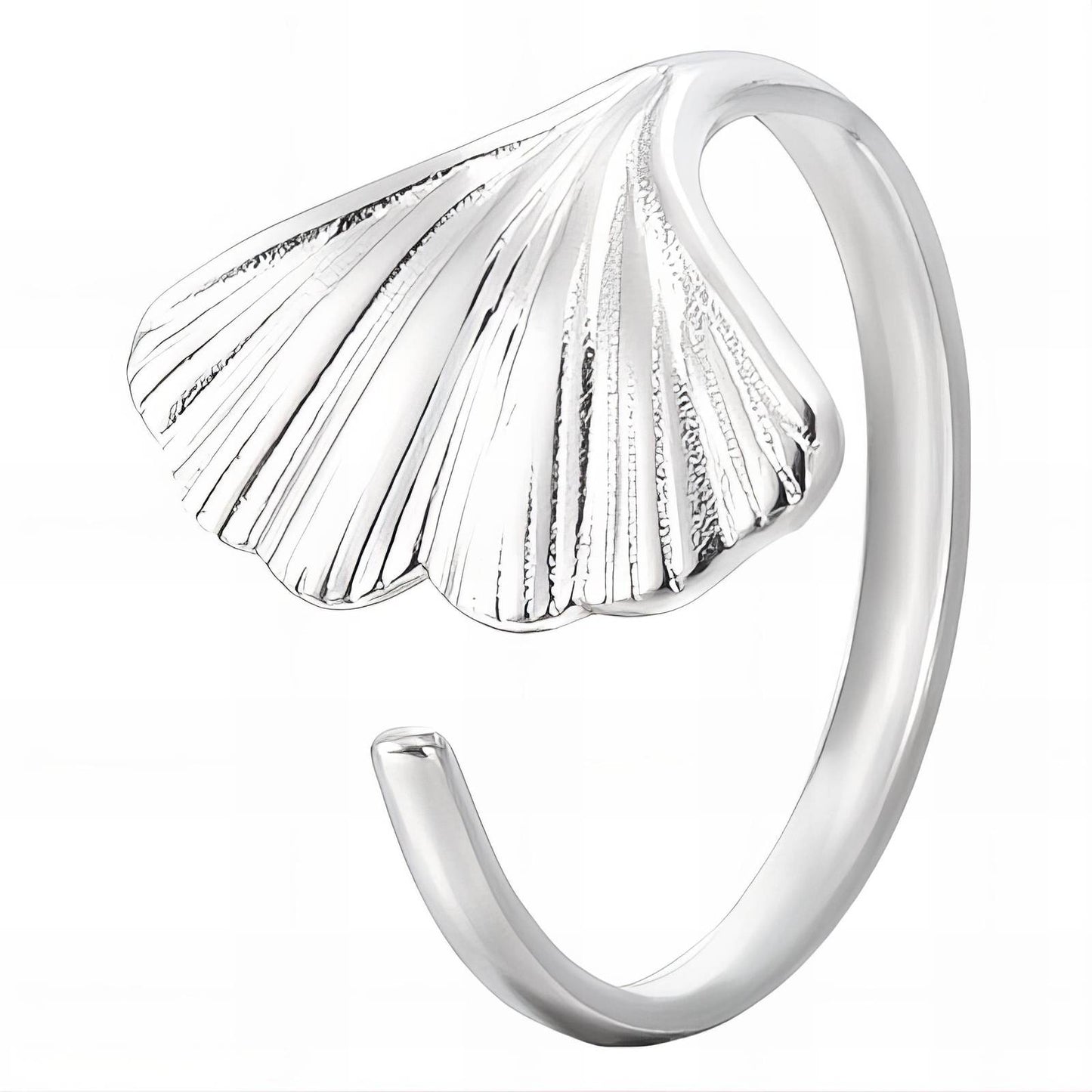 Stainless steel  Seashells finger ring, Mashalla