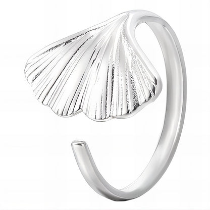 Stainless steel  Seashells finger ring, Mashalla