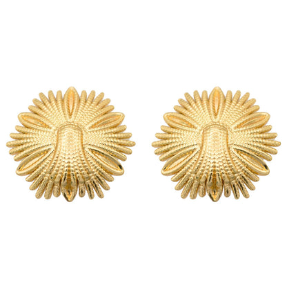 18K gold plated Stainless steel earrings, Mashalla