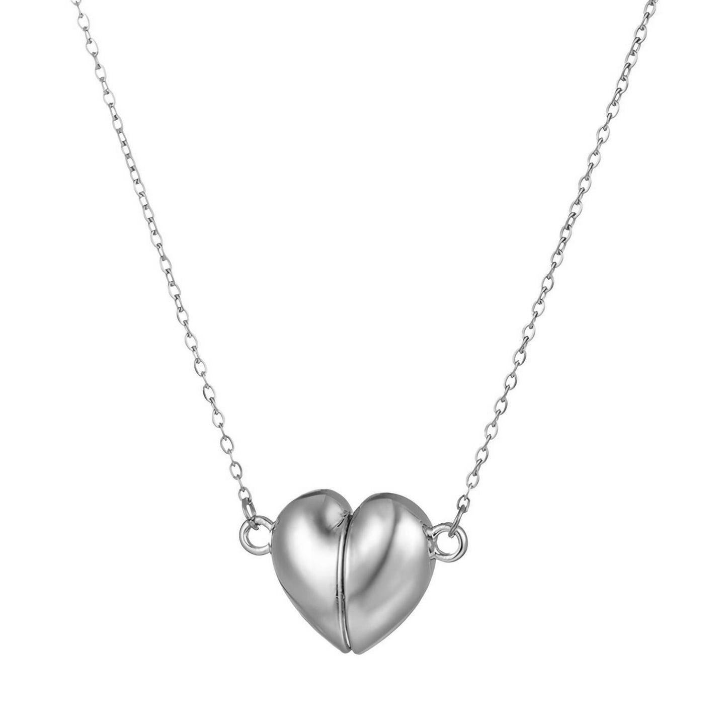 Stainless steel  Heart necklace, Mashalla