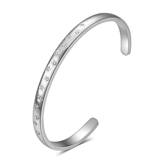 Stainless steel  Star bracelet, Mashalla