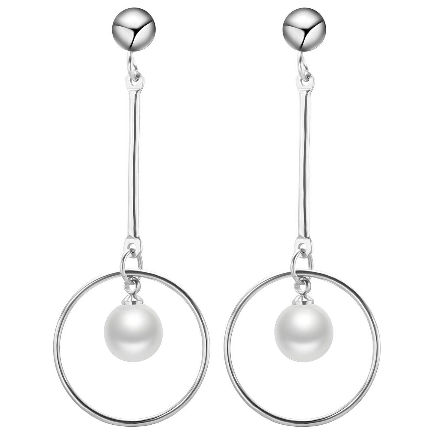 Stainless steel earrings, Mashalla