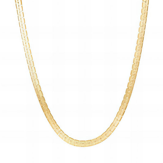 18K gold plated Stainless steel necklace, Mashalla