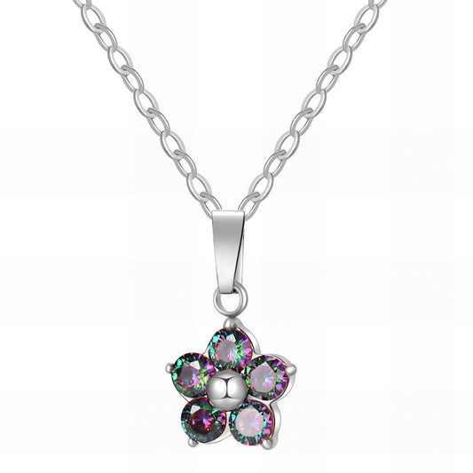 Stainless steel  Flower necklace, Mashalla