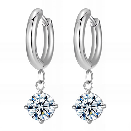 Stainless steel earrings, Mashalla